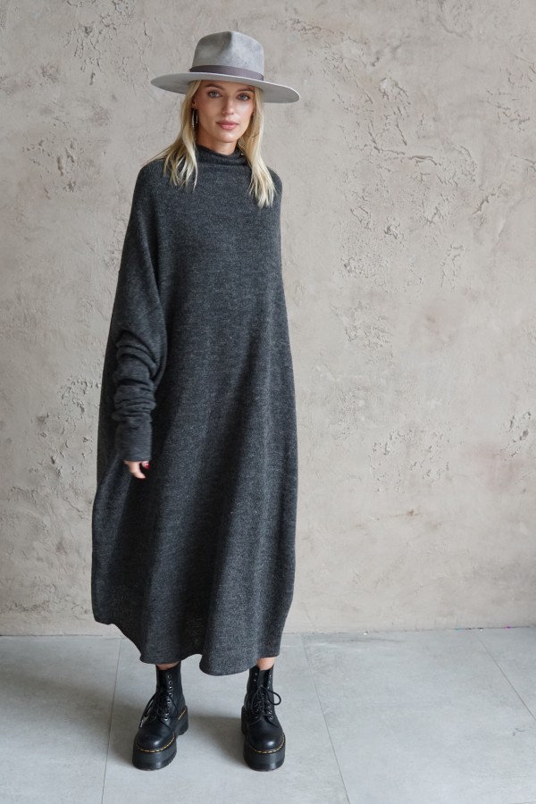 LONG OVERSIZED DRESS