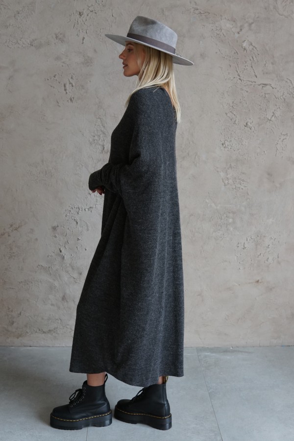 LONG OVERSIZED DRESS