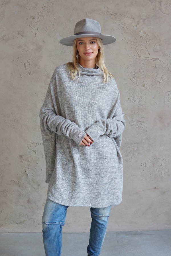 COZY WOOL BLOUSE 