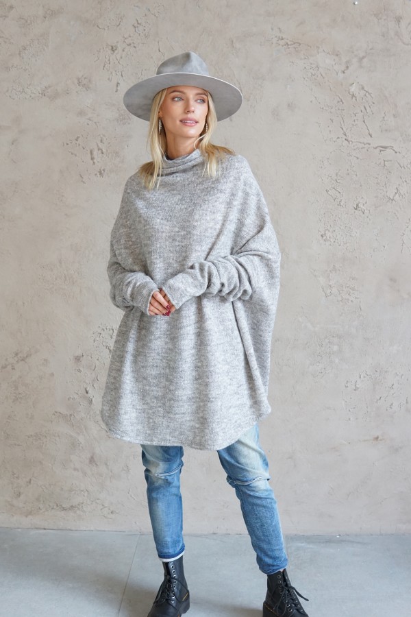 COZY WOOL BLOUSE 