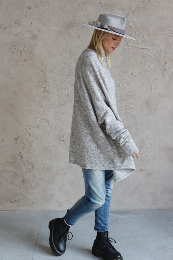 COZY WOOL BLOUSE 