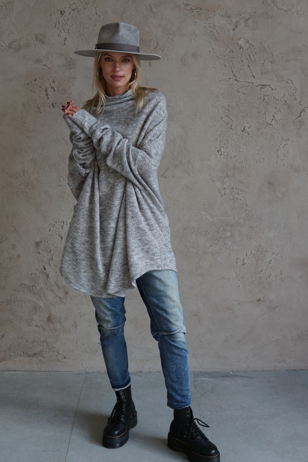 COZY WOOL BLOUSE 