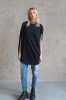 BLACK BLOUSE  COCOON 