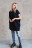 BLACK BLOUSE  COCOON 