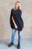 BLACK BLOUSE  COCOON 