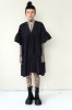 WIDE SILHOUETTE BLACK DRESS