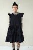BLACK LINEN DRESS