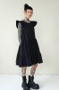 BLACK LINEN DRESS