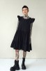 BLACK LINEN DRESS