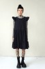 BLACK LINEN DRESS