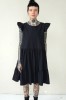 BLACK LINEN DRESS