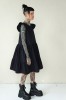 BLACK LINEN DRESS