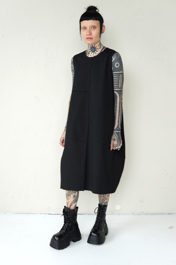 COTTON DRESS WITH DETAILS