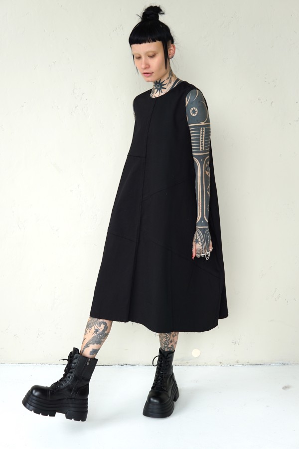 COTTON DRESS WITH DETAILS