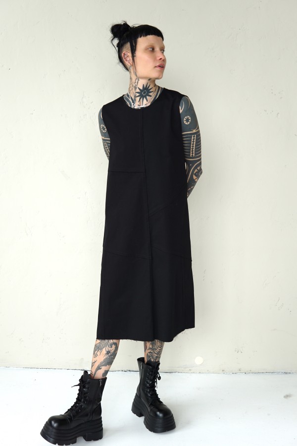 COTTON DRESS WITH DETAILS