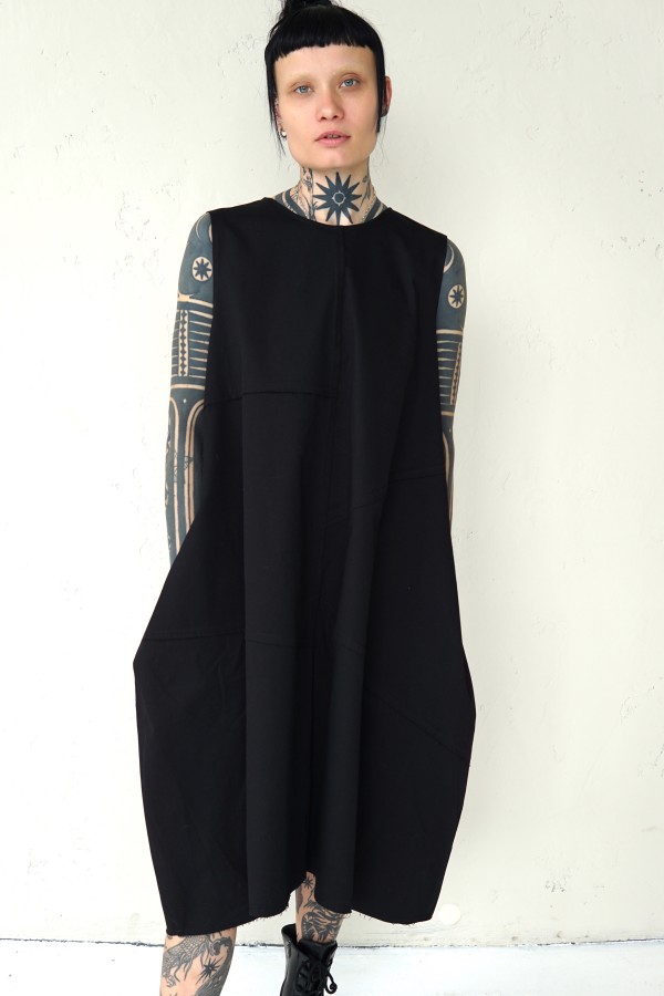 COTTON DRESS WITH DETAILS