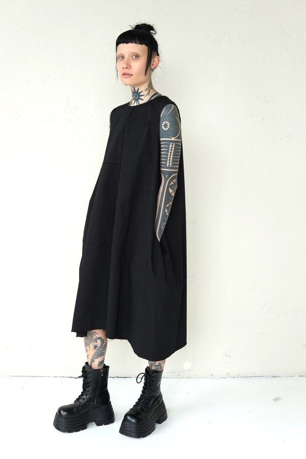 COTTON DRESS WITH DETAILS