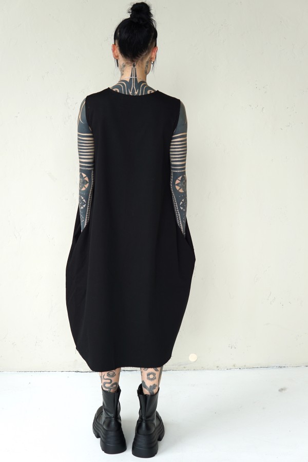 COTTON DRESS WITH DETAILS
