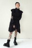 DRESS WITH LONG SLEEVES AND RUFFLES