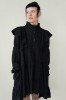 DRESS WITH LONG SLEEVES AND RUFFLES