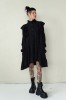 DRESS WITH LONG SLEEVES AND RUFFLES
