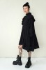 DRESS WITH LONG SLEEVES AND RUFFLES