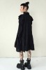 DRESS WITH LONG SLEEVES AND RUFFLES