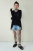BLACK IRISH LACE BLOUSE