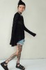 BLACK IRISH LACE BLOUSE