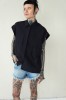 BLACK COTTON SHIRT TOKYO