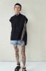 BLACK COTTON SHIRT TOKYO