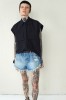 BLACK COTTON SHIRT TOKYO