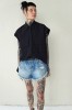 BLACK COTTON SHIRT TOKYO