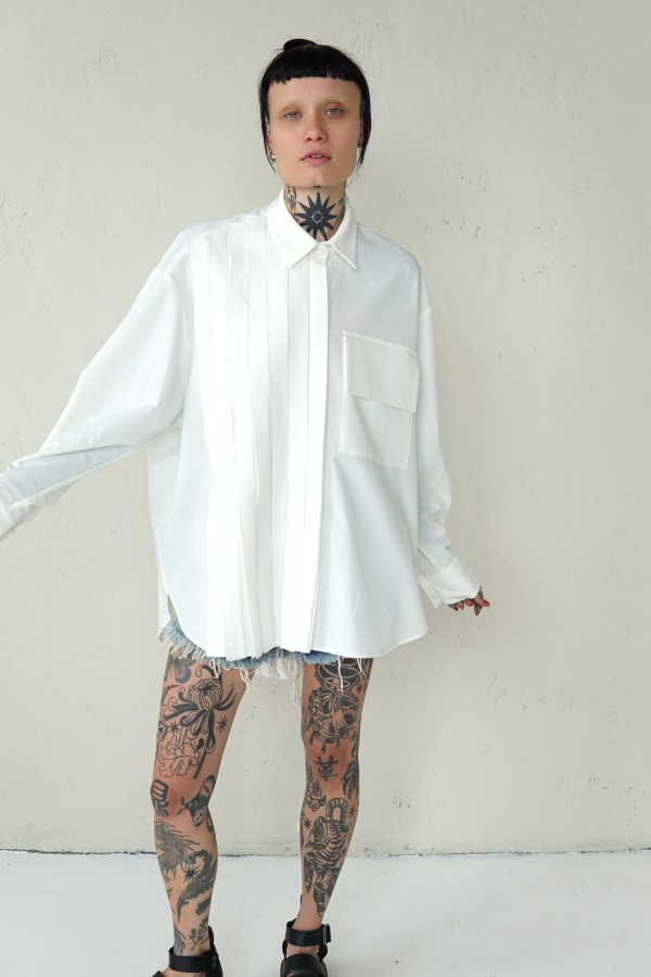 ASYMMETRICAL SHIRT LONDON