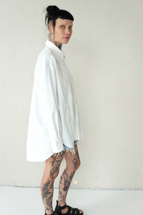 ASYMMETRICAL SHIRT LONDON