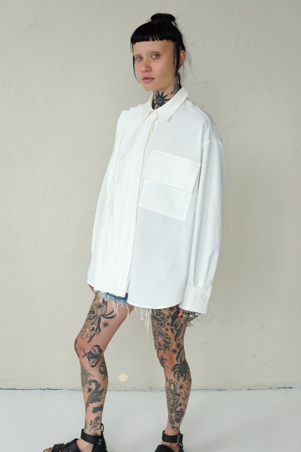 ASYMMETRICAL SHIRT LONDON