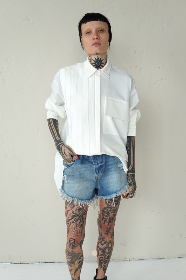 ASYMMETRICAL SHIRT LONDON