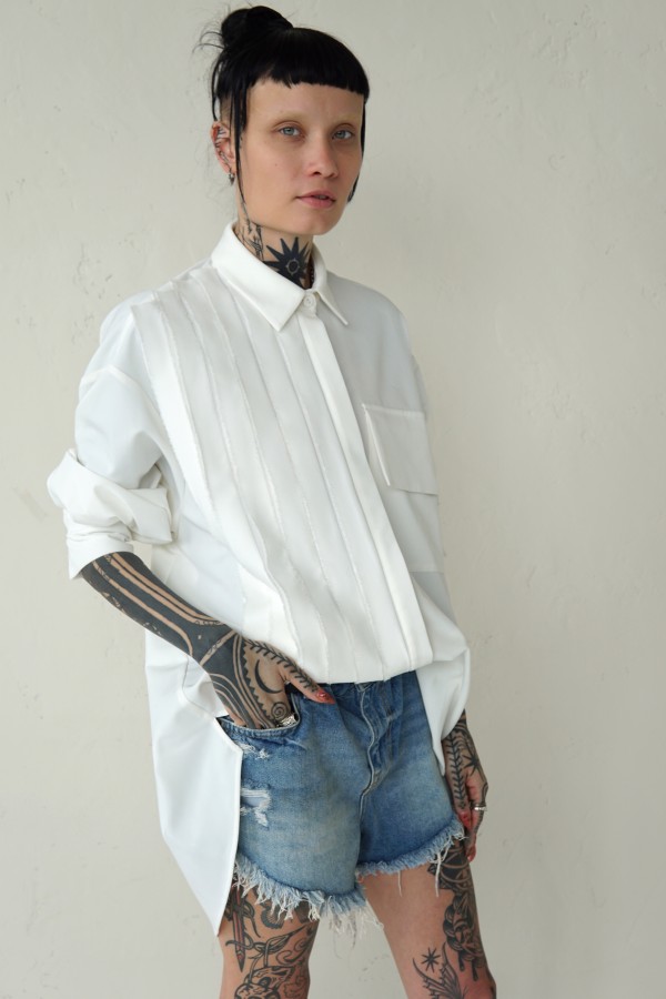 ASYMMETRICAL SHIRT LONDON