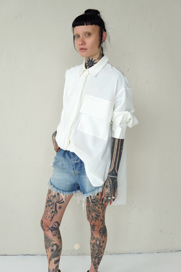 ASYMMETRICAL SHIRT LONDON