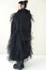 UNIQUE TULLE EVENING COAT 