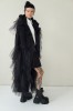UNIQUE TULLE EVENING COAT 