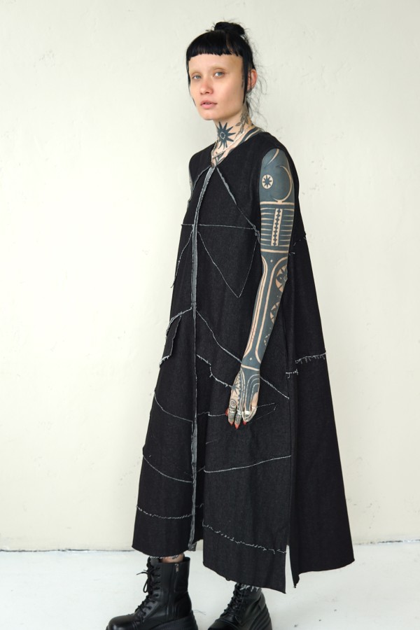 UNIQUE DENIM DRESS FROM DETAILS