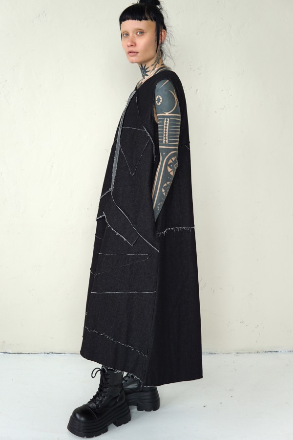 UNIQUE DENIM DRESS FROM DETAILS