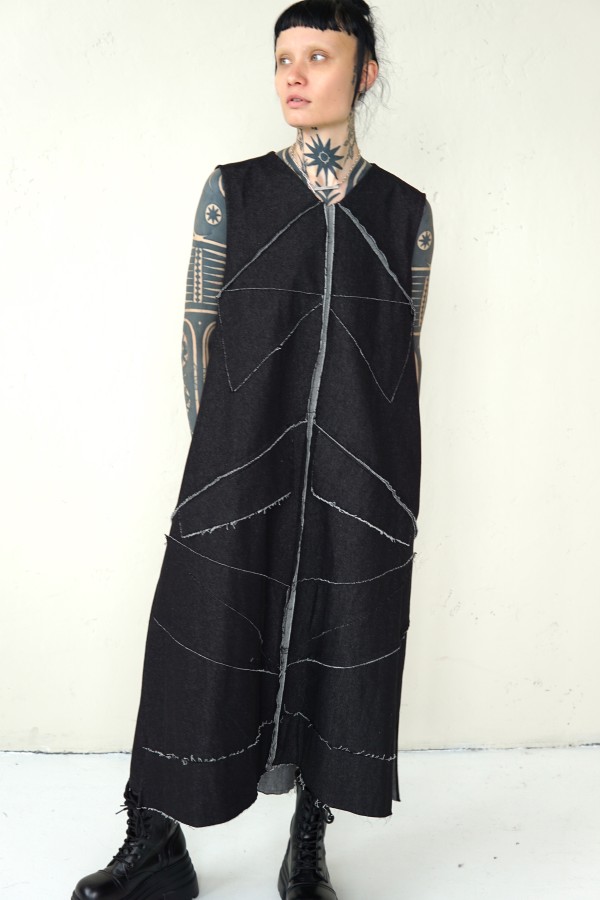 UNIQUE DENIM DRESS FROM DETAILS