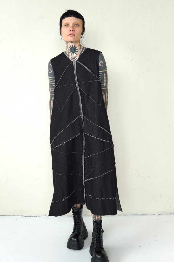 UNIQUE DENIM DRESS FROM DETAILS