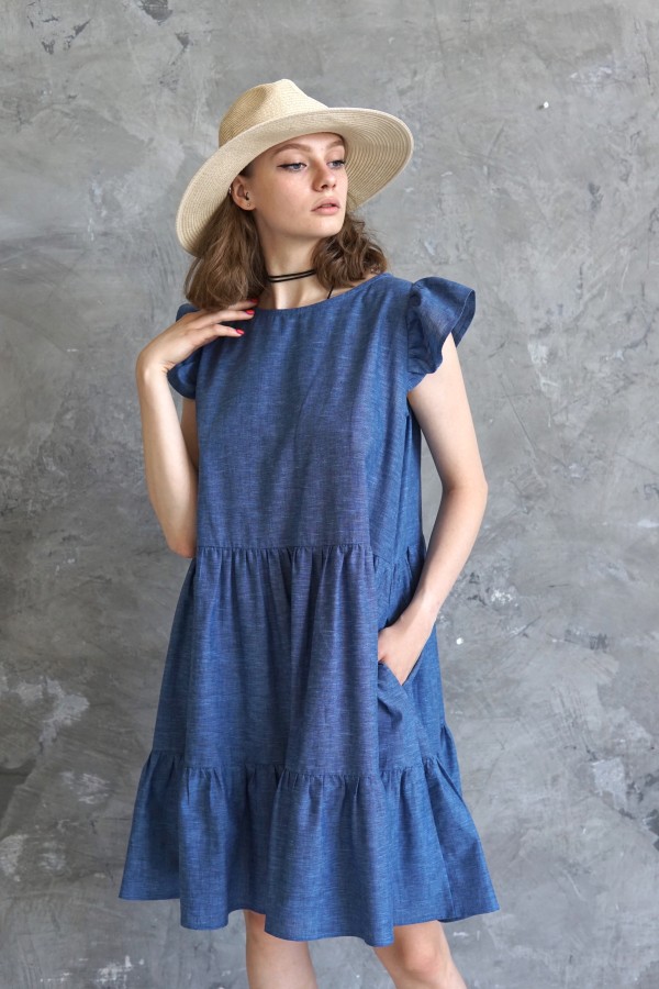 organic linen dress