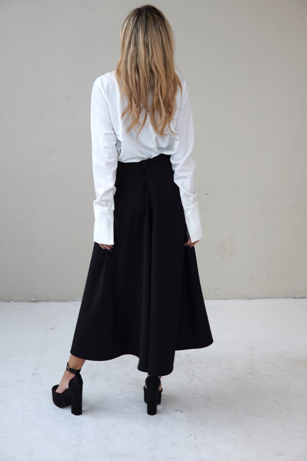 CASUAL WHITE LONG SLEEVE SHIRT