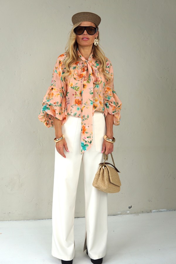 SUMMER LIGHT FLORAL VISCOSE SHIRTS