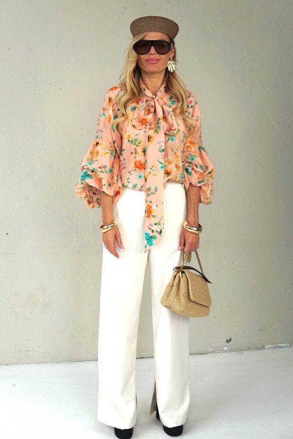 SUMMER LIGHT FLORAL VISCOSE SHIRTS