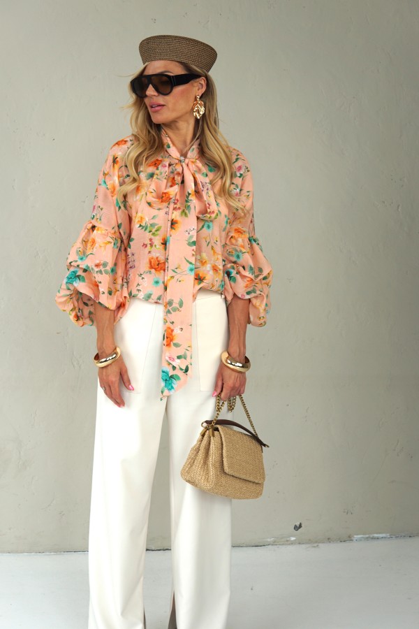 SUMMER LIGHT FLORAL VISCOSE SHIRTS